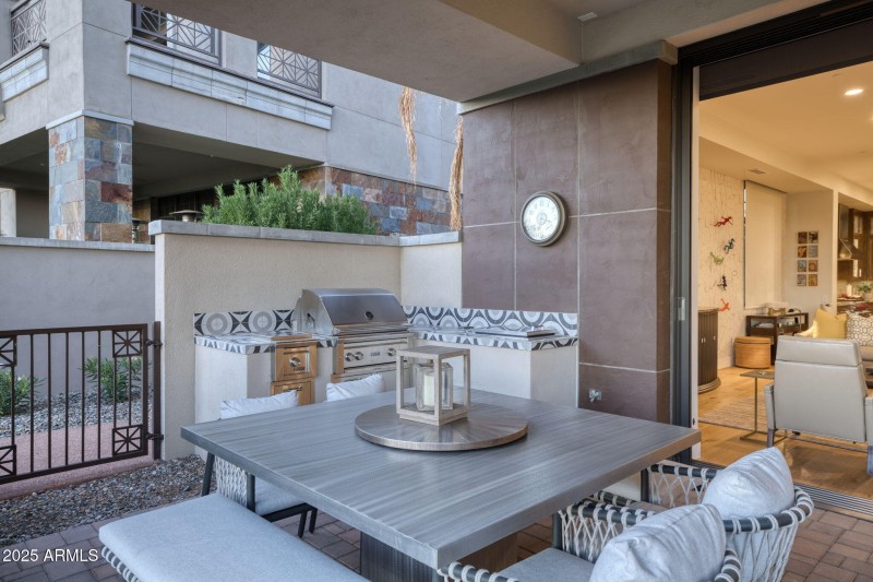 Patio with Outdoor Kitchen