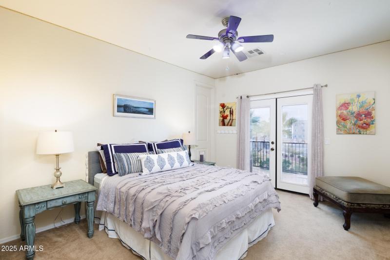 Bedroom 3 Curtains Open