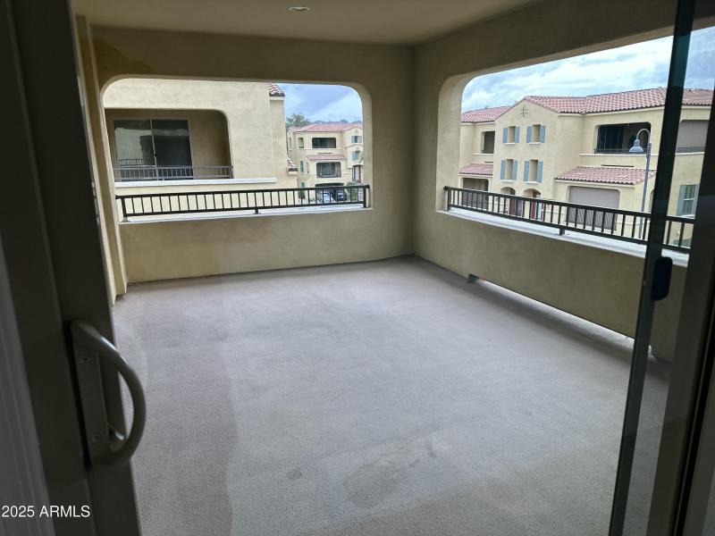 Master bedroom balcony!