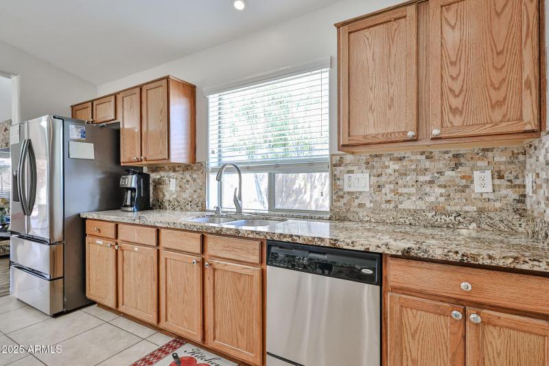 Granite Counters and stone accents