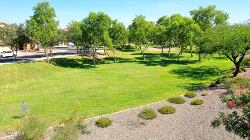 Community Park just a couple homes away