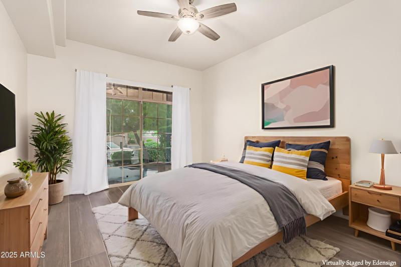 virtually staged main bedoom view 2