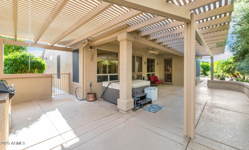 Extended, Covered Patio