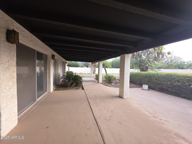 EXTENDED COVERED PATIO