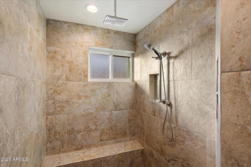 Dual Vanities & Walk-in Shower
