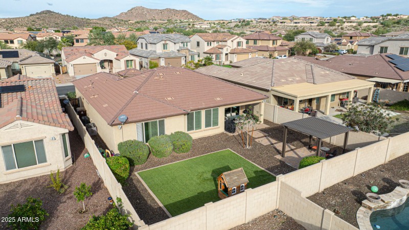 Backyard Aerial View