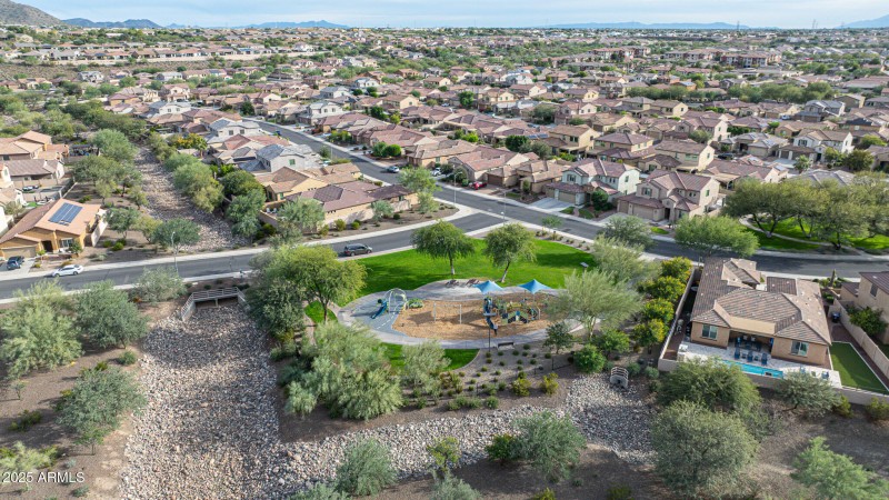 Aerial View of Community Park