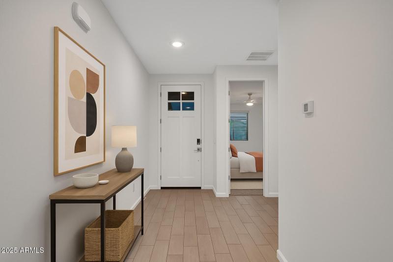 Foyer-virtually staged