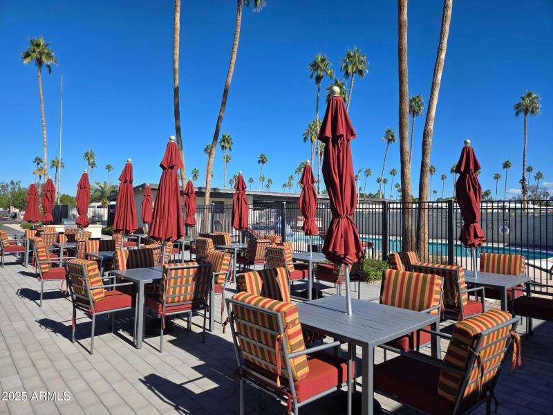 pool side North Hall area