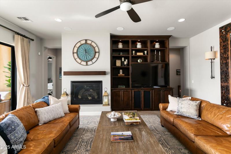 Fireplace at Great Room