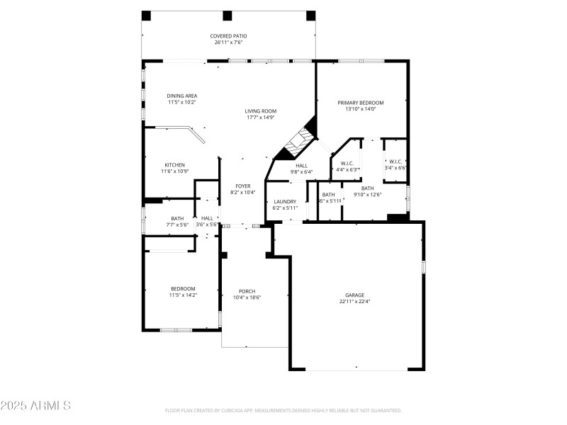 CW Floorplan with dimensions