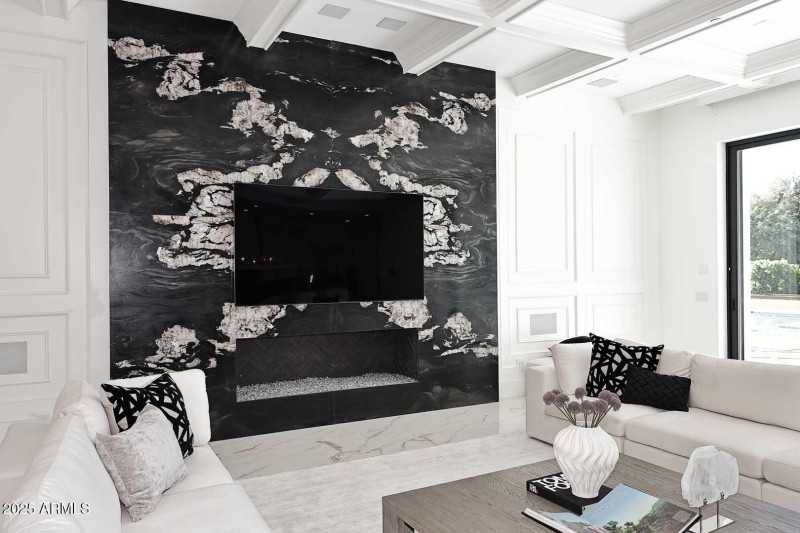 Family Room-Fireplace