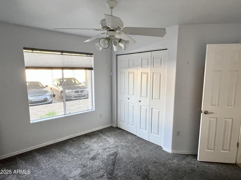 2nd bed room with natural light