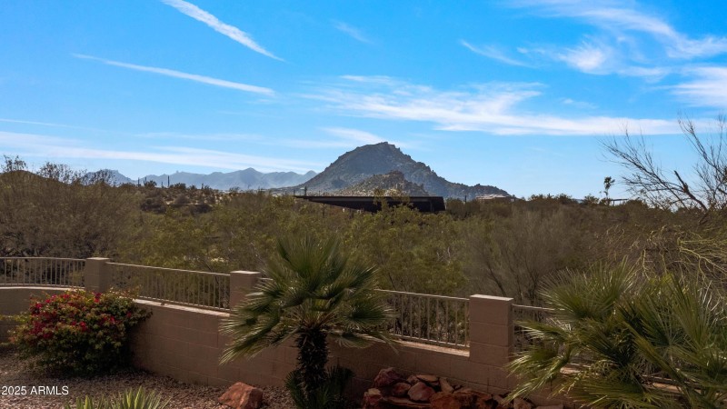 Troon Mountains from backyard
