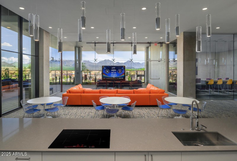 32 Amenity Party Room from behind counte