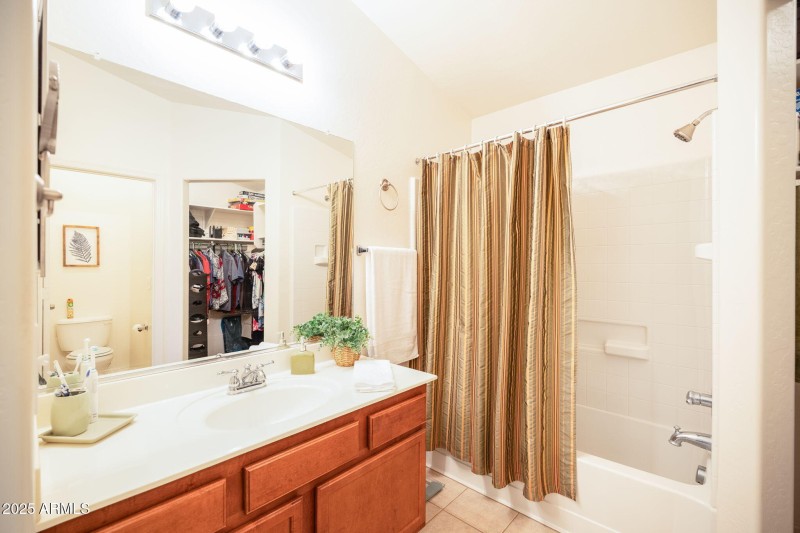 primary bedroom & ensuite