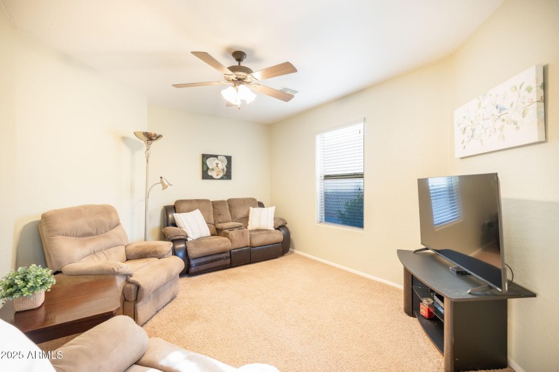 separate den or office