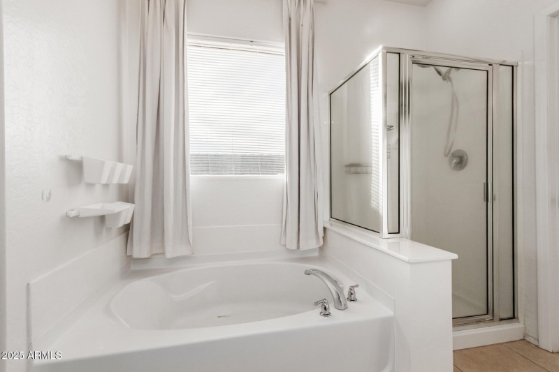 SEPARATE TUB & SHOWER