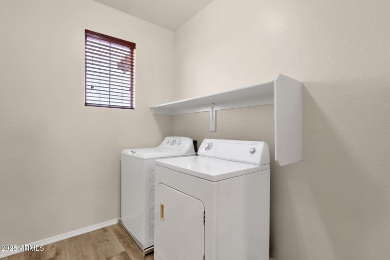 Upstairs Laundry Room