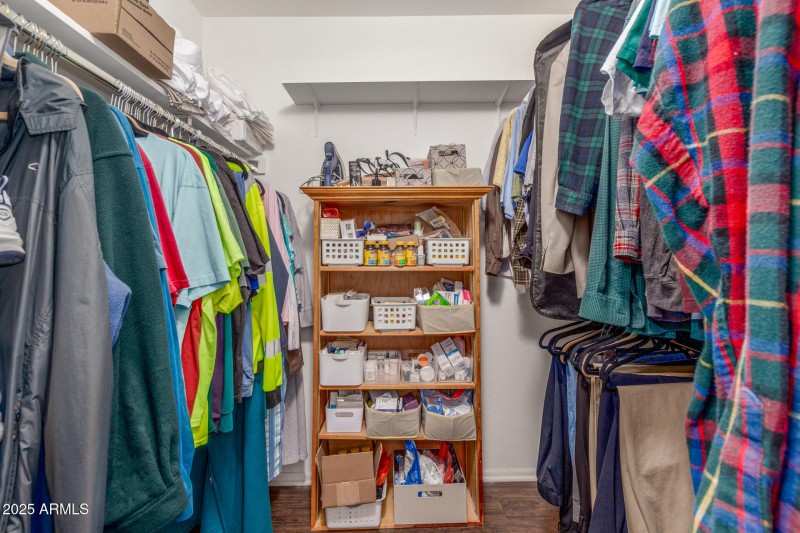 Primary Walk-in Closet