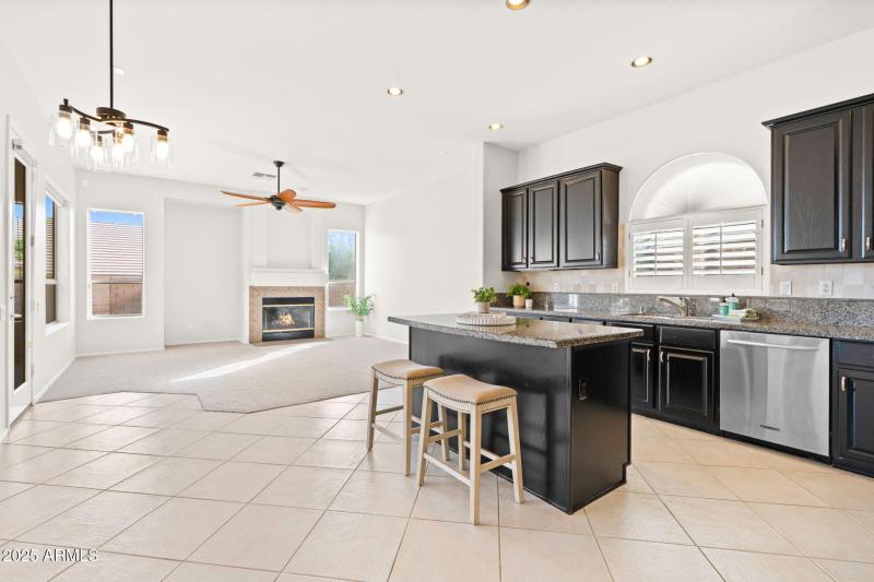 Kitchen & Family Room