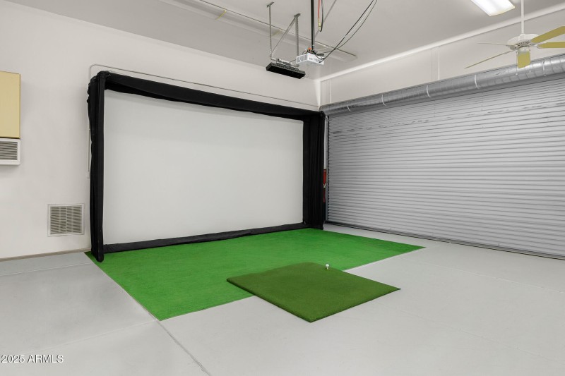 48oversized garage golf simulator