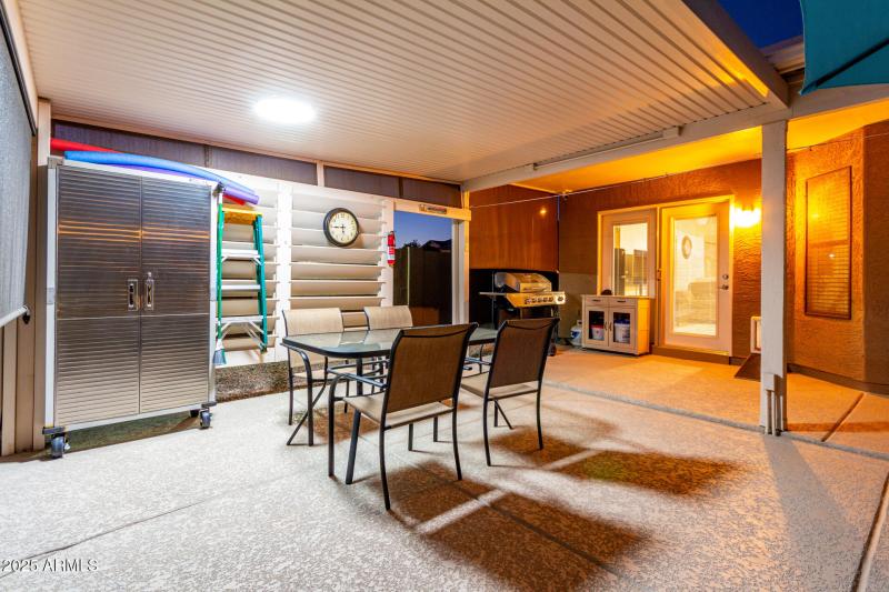 Extended Covered Patio