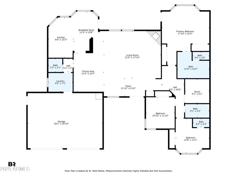 5434 E Campo Bello Dr - Floor Plan
