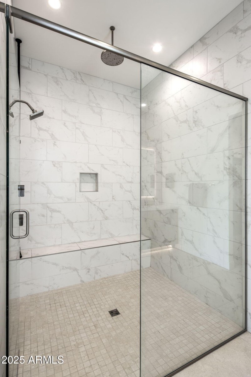 Oversized Shower in Primary Bathroom