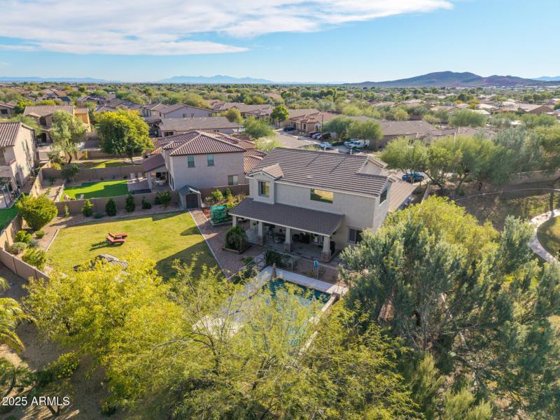 128th Aerial Back View from NE Corner