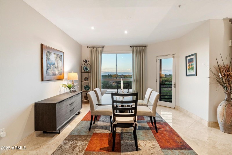 Dedicated Dining w/ Balcony Access