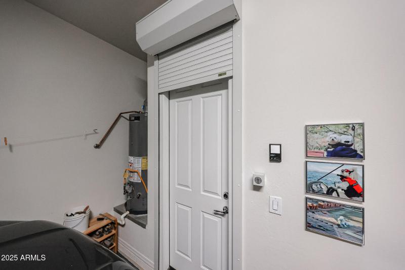 Even Roller Sheilds on this Door