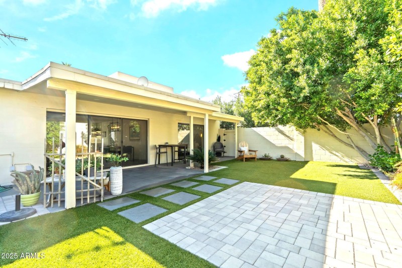 Central Pavered Area