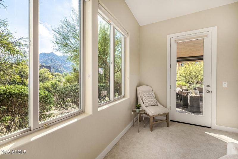 Primary bedroom Mountain views