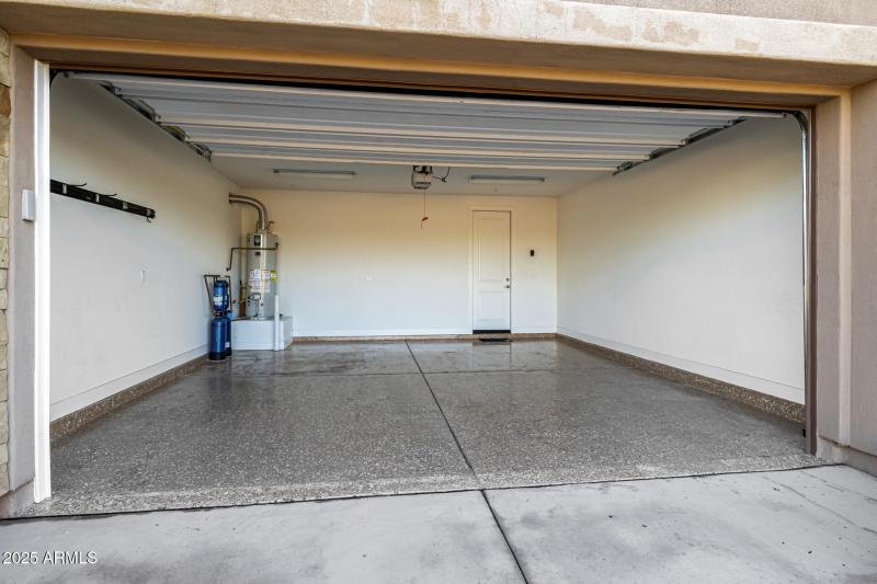 Epoxied garage