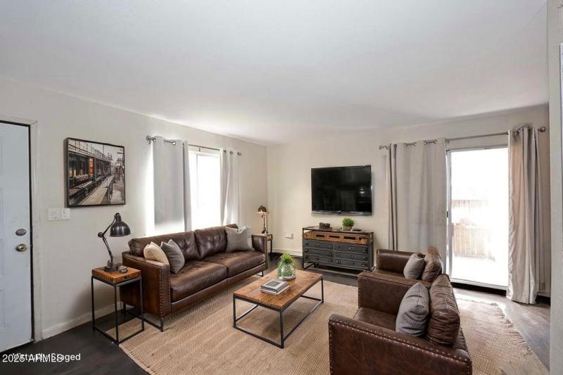 Virtually Staged Great-Room - Living Roo