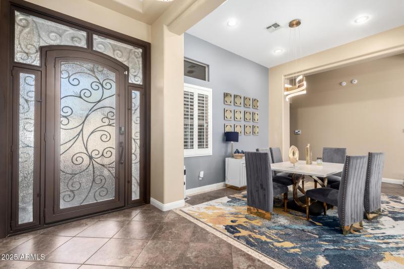 Foyer and Dining Room