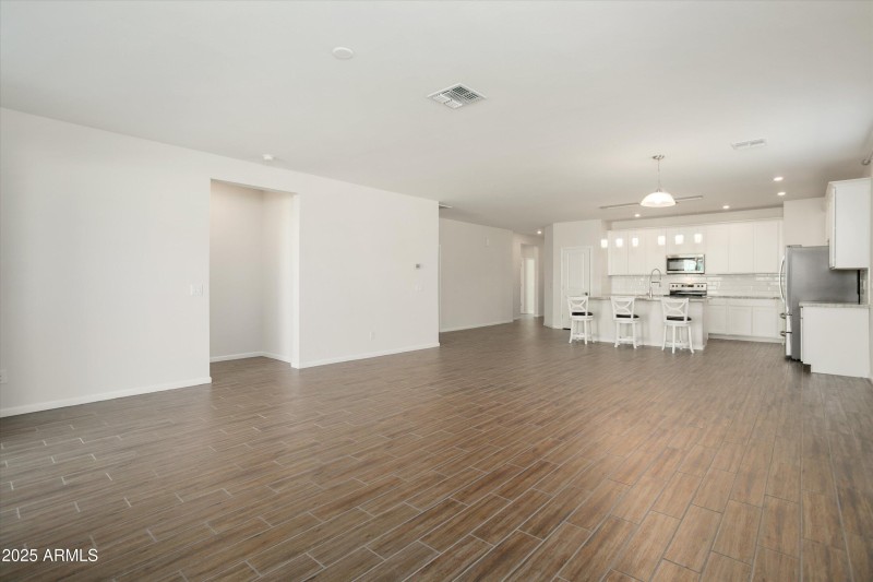 Living to Kitchen to East