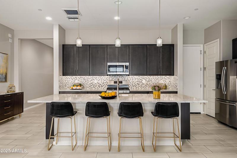 Virtually Staged Kitchen