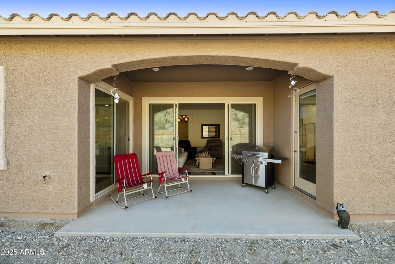 Rear Patio
