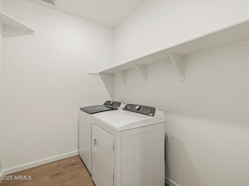 Included Washer & Dryer