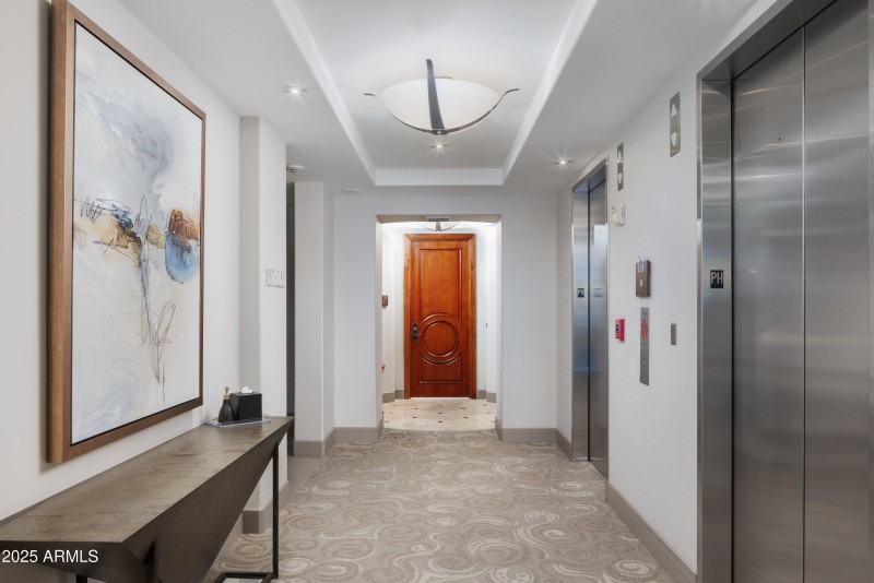 Penthouse Level Hallway