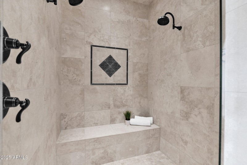 Luxurious Primary Shower