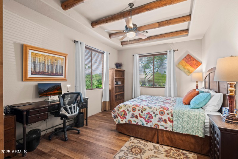 Beams in the ceiling