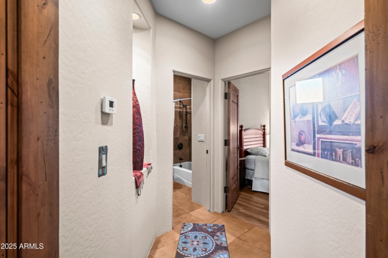 Hallways with niches