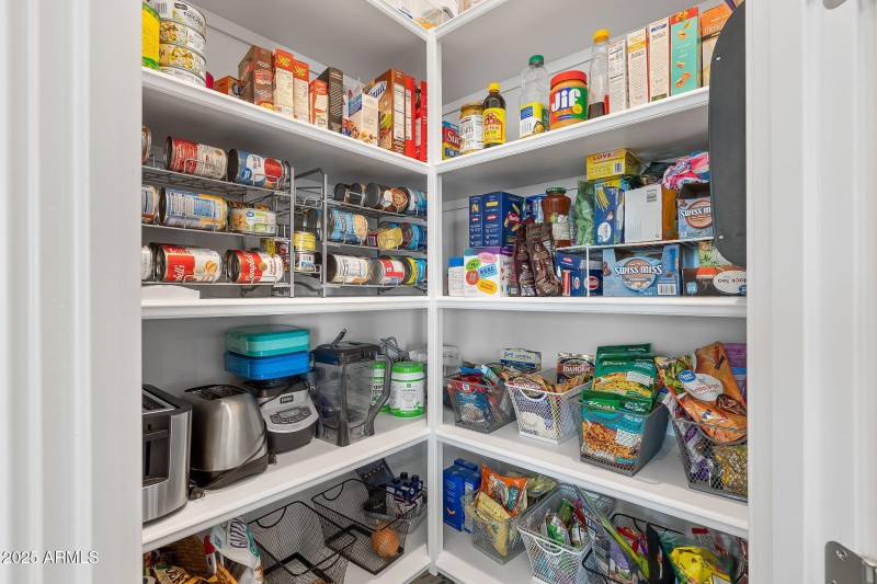 Large walk-in pantry