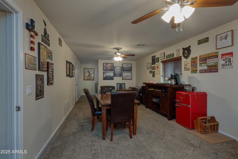 Oversized game/family room