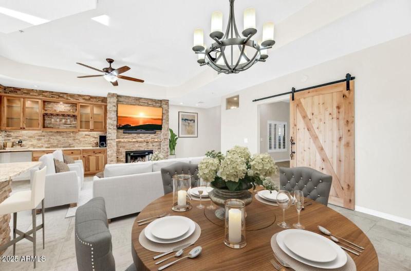 Dining Room just off Kitchen