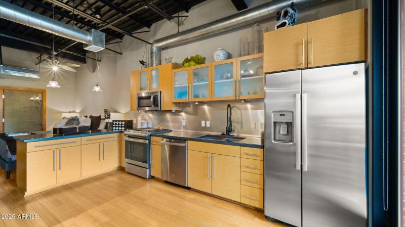 Tons of Cabinets in Kitchen