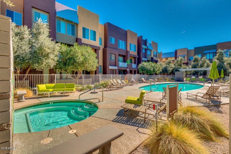 Pool and Spa just steps from unit